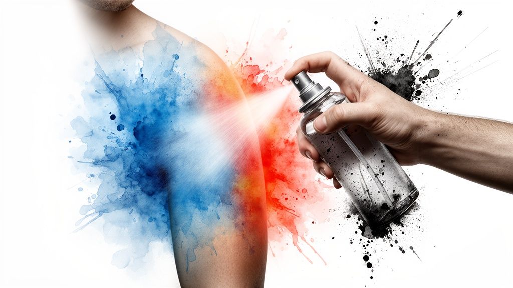 Deep Relief Spray: deep relief spray for fast, targeted pain relief