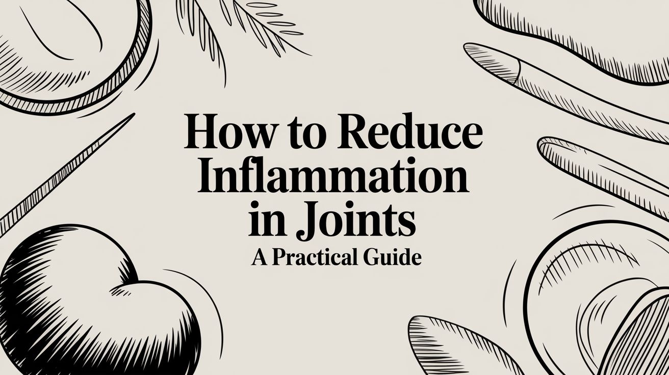 How to Reduce Inflammation in Joints a Practical Guide