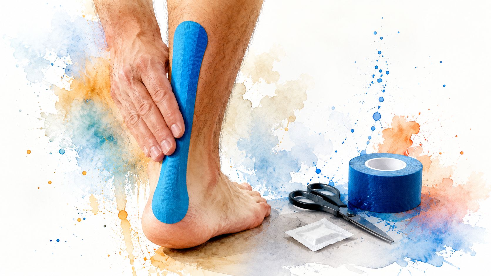 How to Use K Tape for Achilles Tendonitis
