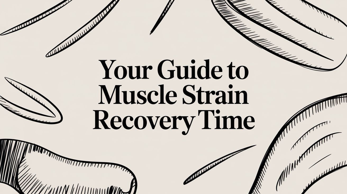 Your Guide to Muscle Strain Recovery Time