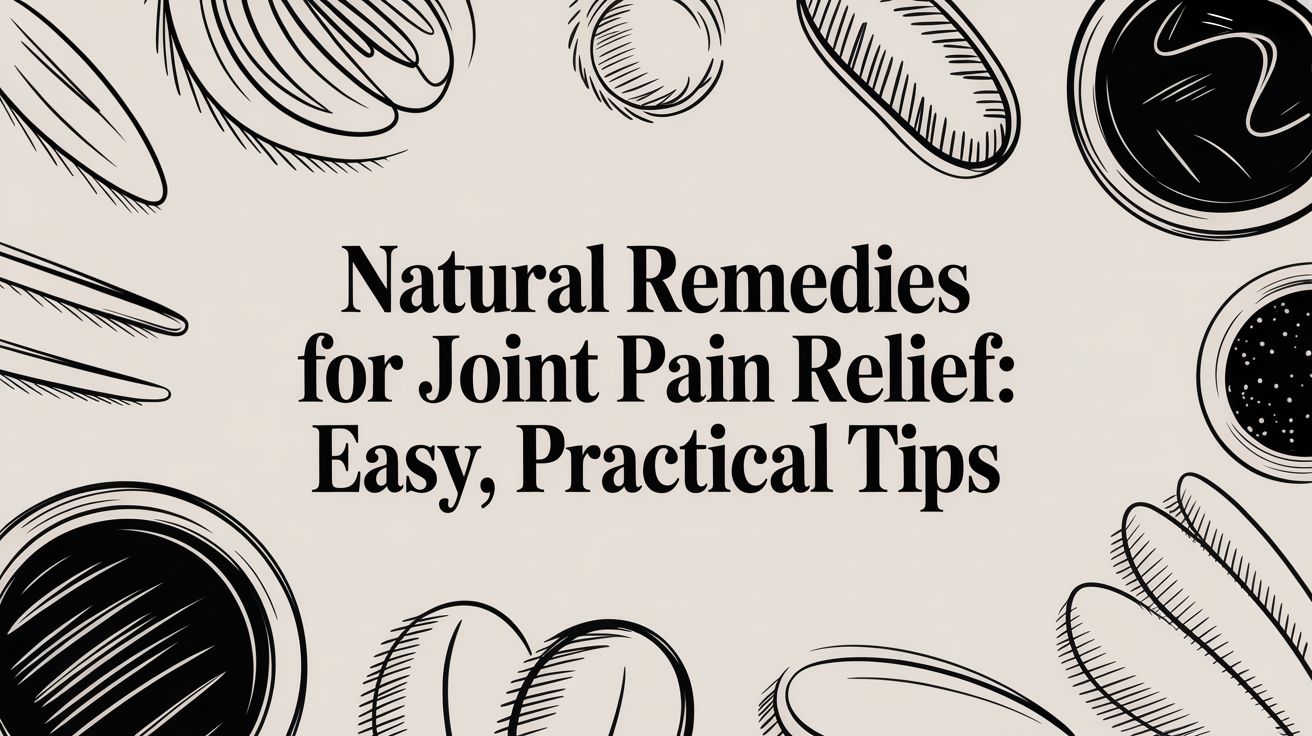 Natural remedies for joint pain relief: Easy, practical tips