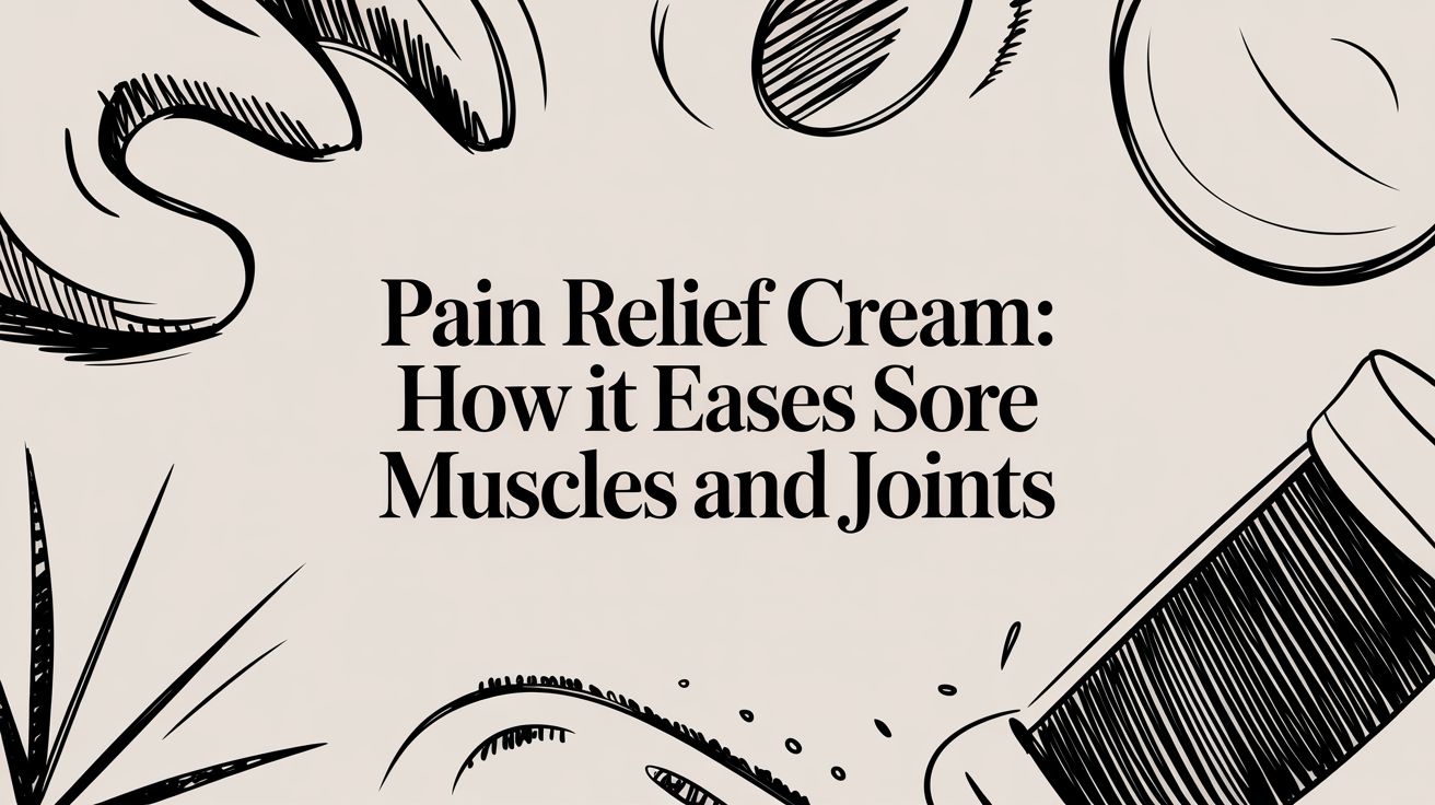 Pain relief cream: How It Eases Sore Muscles and Joints