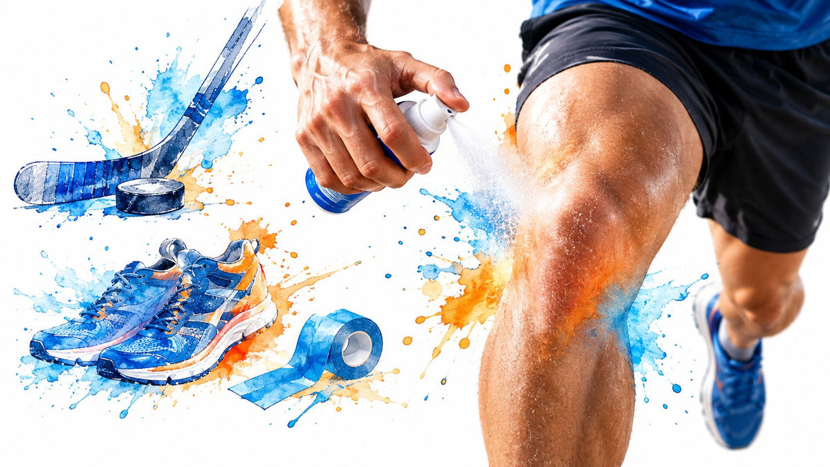 Pain Relief Spray Sports Guide for Warmup and Recovery
