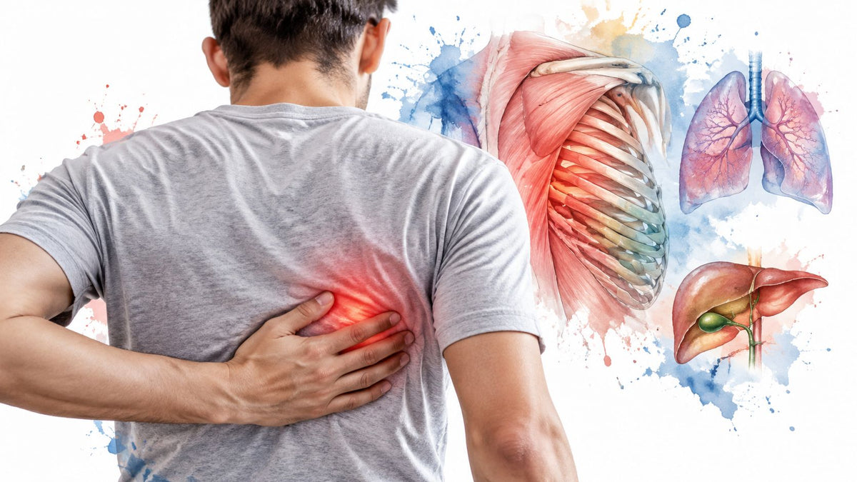 Stabbing Pain Under Right Shoulder Blade Causes