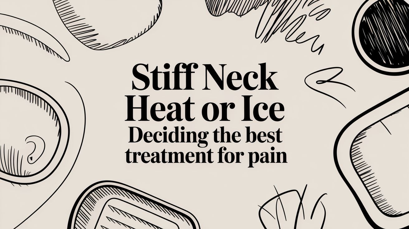 Stiff Neck Heat or Ice Deciding the Best Treatment for Pain