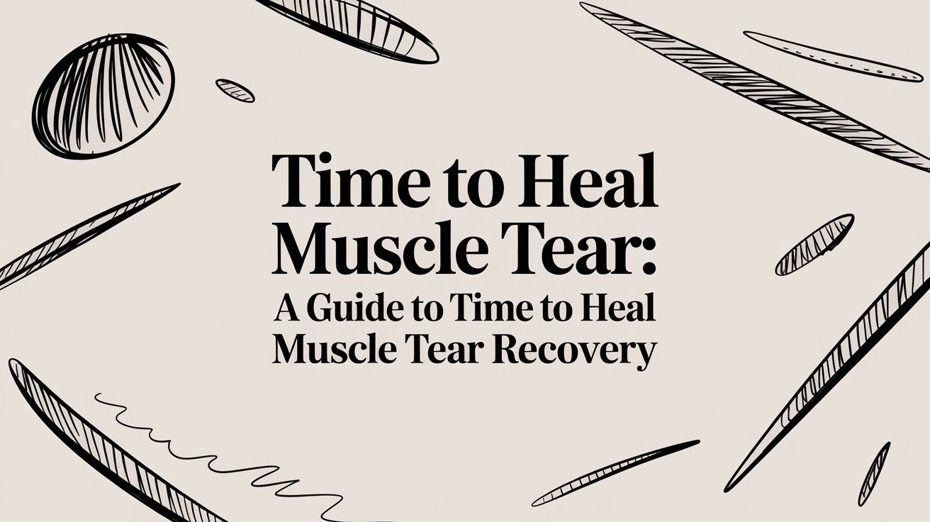 Time to Heal Muscle Tear: A Guide to time to heal muscle tear Recovery