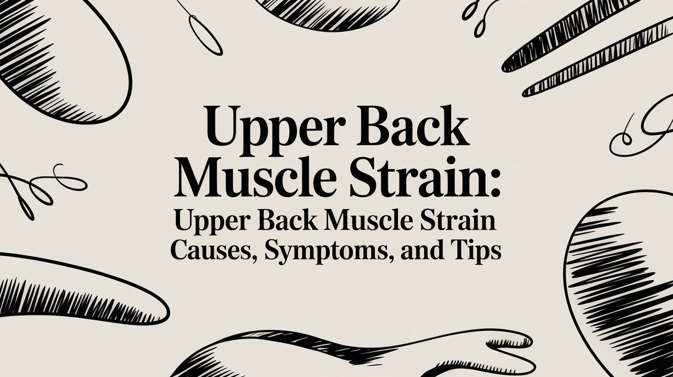 Upper Back Muscle Strain: upper back muscle strain Causes, Symptoms, and Tips