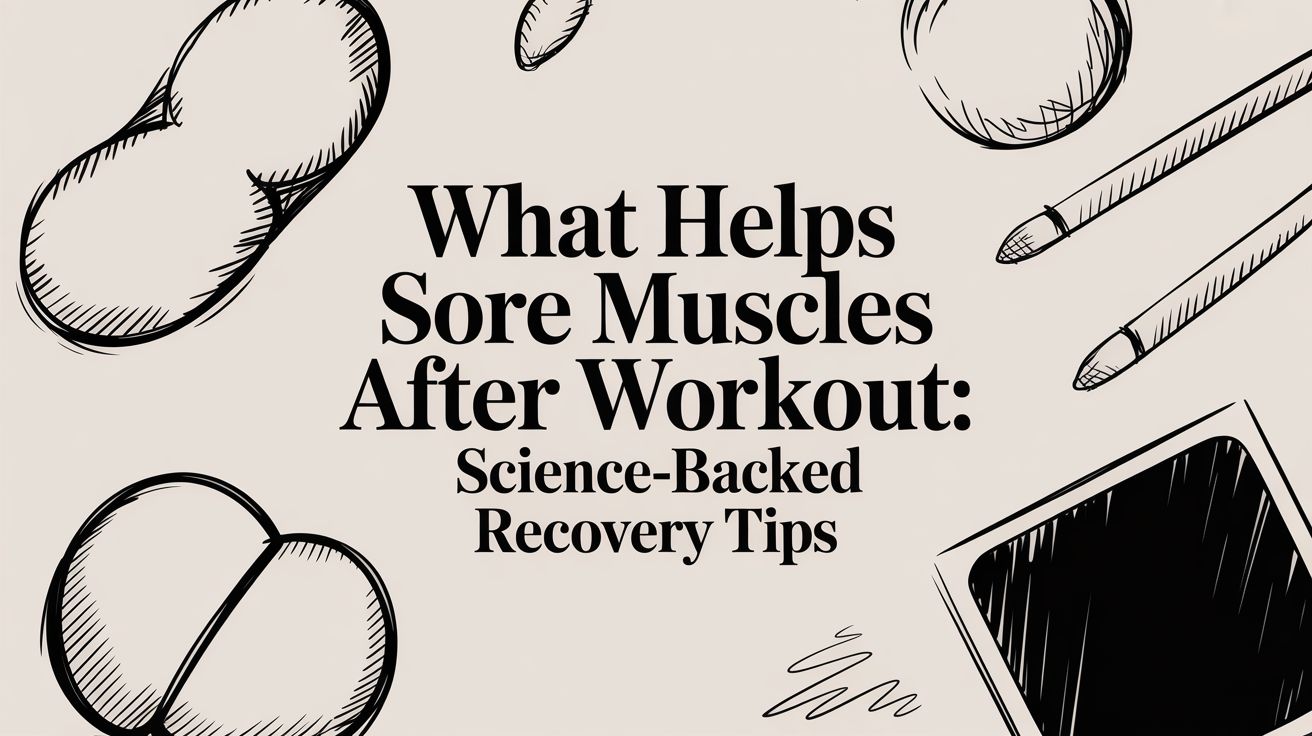 What Helps Sore Muscles After Workout: Science-Backed Recovery Tips