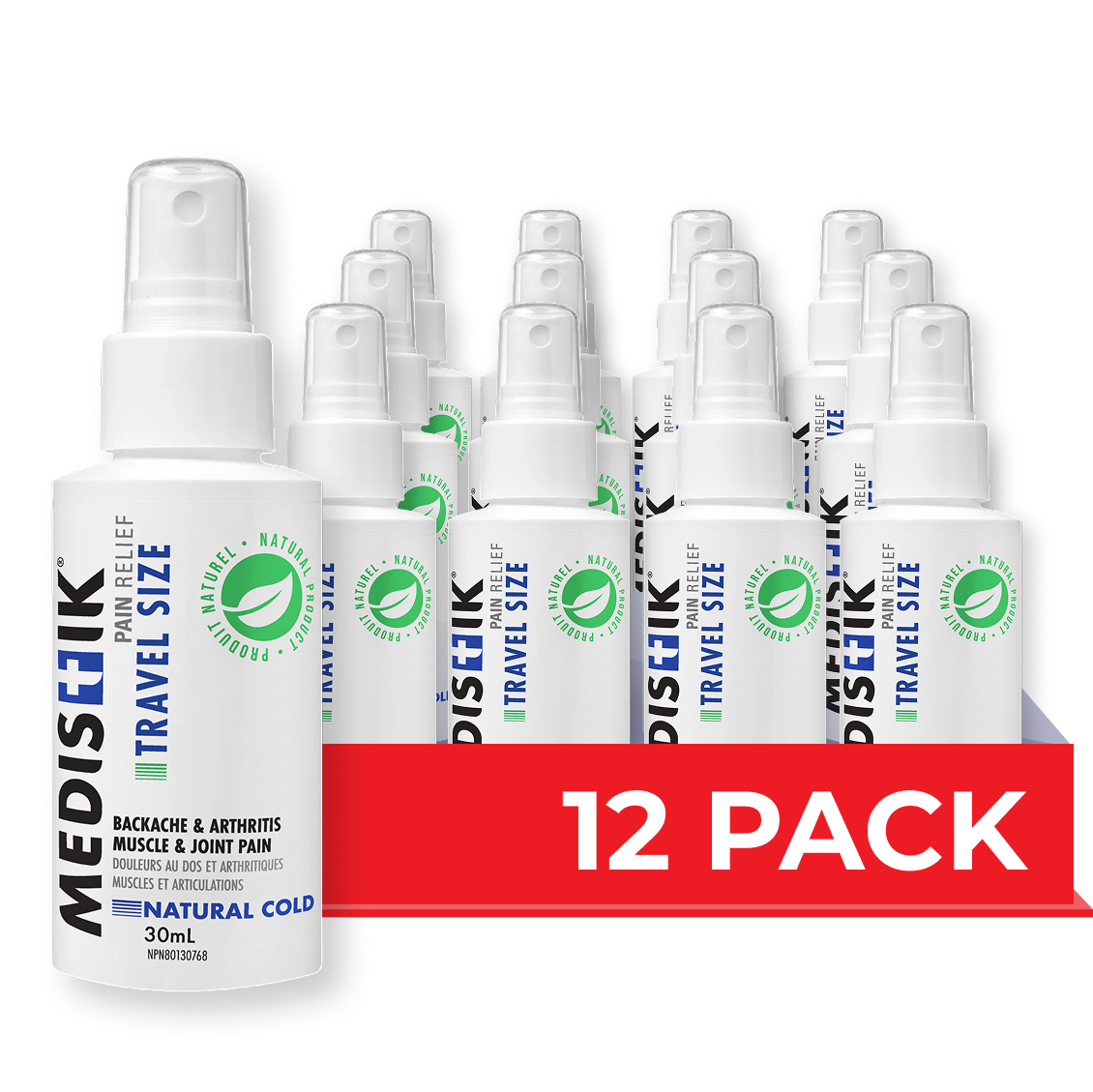 Mini Freeze Spray Case of 12 - MEDISTIK 