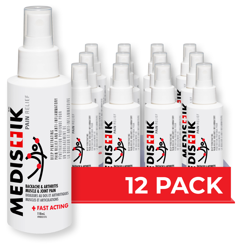 Rx Pain Spray Case of 12 - MEDISTIK 