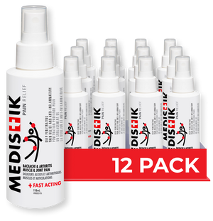 Rx Pain Spray Case of 12 - MEDISTIK 